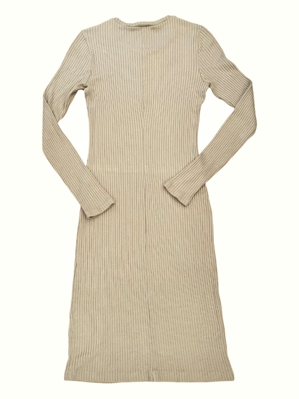 Reformation Wednesday Ribbed Midi Dress - Picture 3 of 10